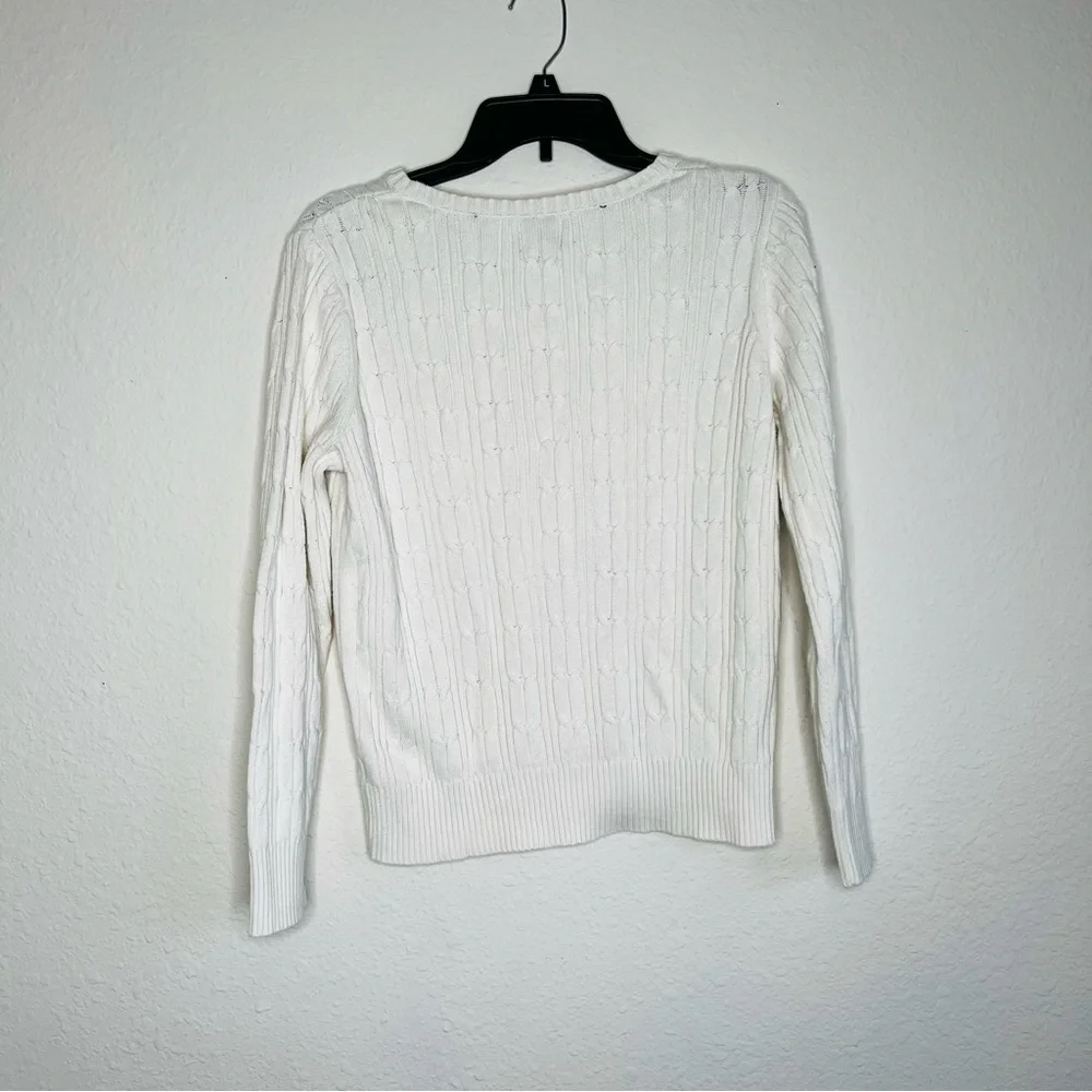 St John's Bay Cream Sweater - Picture 4 of 7